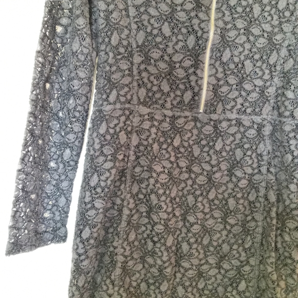 TALULA Black Lace Mini Dress - Picture 6 of 8